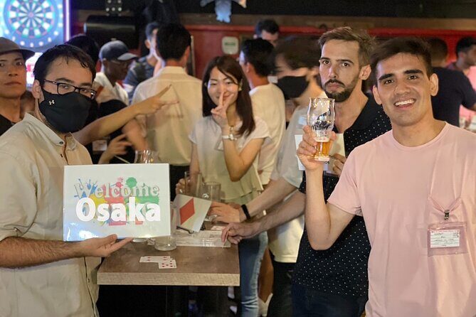 3 Hour Osaka Pub Crawl Weekly Welcome Guided Tour in Namba - Exploring Osaka’s Nightlife Scene