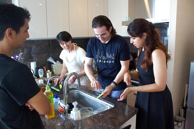 3-Hour Shared Halal-Friendly Japanese Cooking Class in Tokyo - Group Size, Duration, and Logistics