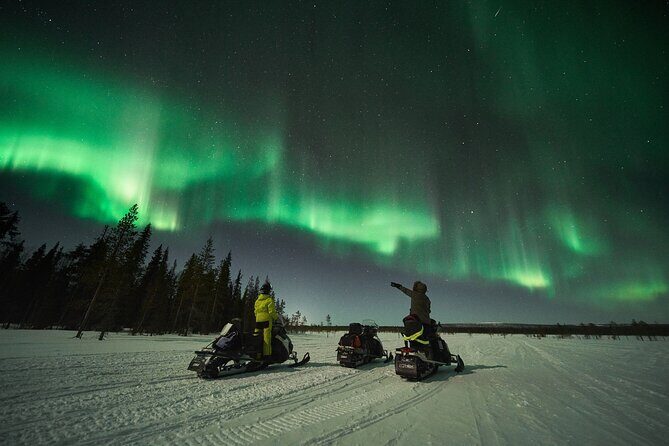 3 Hours Snowmobiling under Auroras and Night Sky - Exploring the 3-Hour Snowmobiling Adventure
