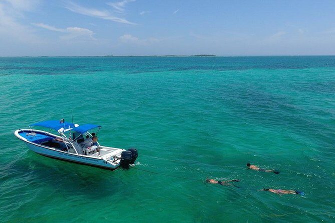 3 Islands Snorkel on boat, Isla Blanca, Contoy, Mujeres - The Experience on the Water