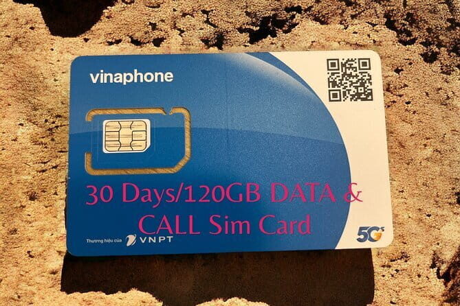 30 Days 120GB Data and Call SIM card Vietnam - Introduction