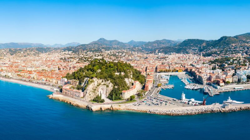 30-minute panoramic flight from Nice - Key Points