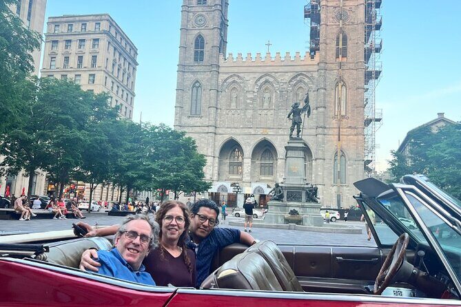 30mins Lay of the Land Express Old-Montreal Cadillac Ride - Key Points