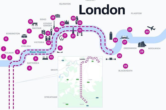 35 minute London Sightseeing Helicopter Tour - Key Points