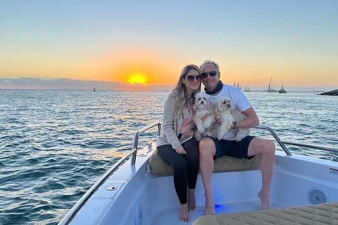38' Private Luxury Sunset Charter w. Music & Drinks, up to 13 ppl - What’s Included and What’s Not