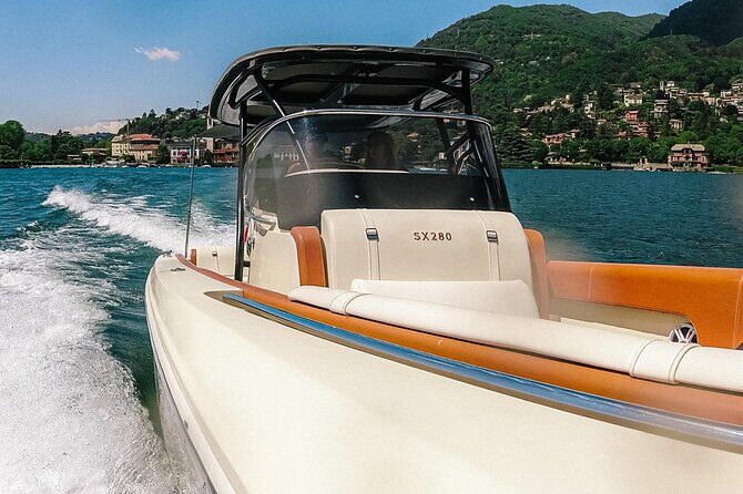 3H Guided Cruise Stop Bellagio Tender yacht Invictus 9 Pax - In-Depth Look at the Lake Como Yacht Tour