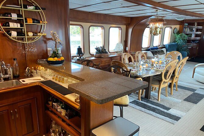 4 Course Dinner Luxury Yacht Dinner cruise out of Friday Harbor - The Sum Up