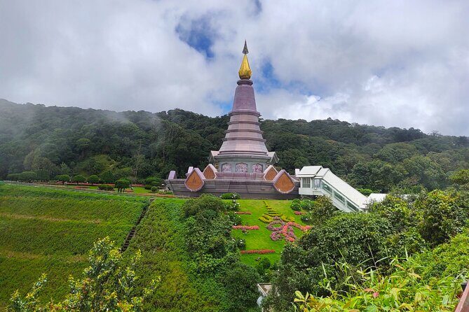 4 EXPERIENCES DAY TRIP. Sticky waterfalls, Elephants, Wat &Market - Why This Tour Stands Out
