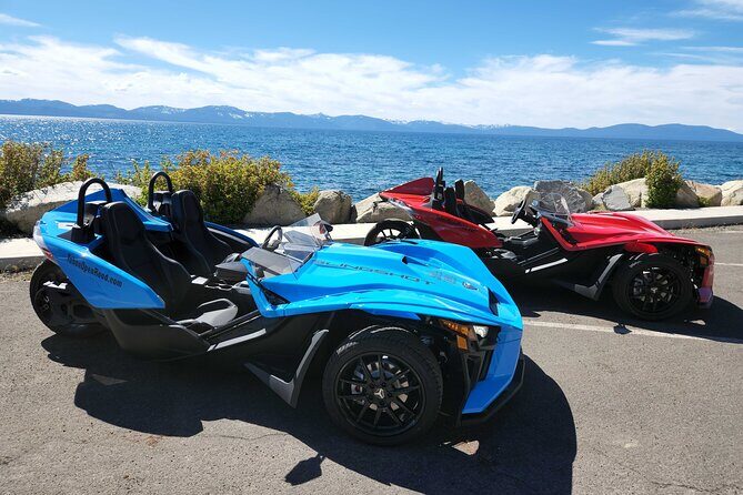 4 Hour Red Polaris Slingshot Rental around Lake Tahoe - The Experience Breakdown