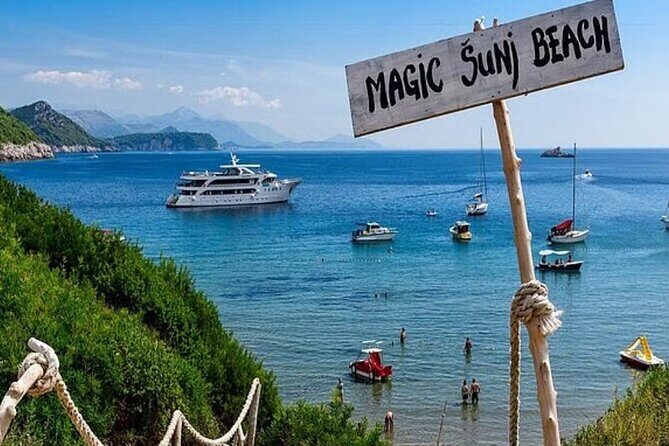 4 Hours Caves, Snorkeling and Swimming Tour in Dubrovnik - Stop 3: Sunj Beach on Lopud Island