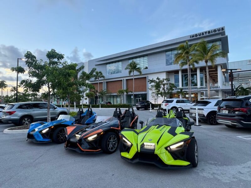 4 Hours Slingshot Rental Miami - We The Best !! - Delivery and Pickup: Stress-Free Mobility