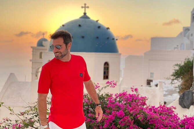 4 hrs PRIVATE island tour and photos, Oia and Blue domes - Starting Point and Transportation