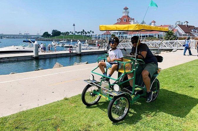 4-Wheel Surrey Cycle Rental in Long Beach Shoreline Village - Authentic Insights from Past Riders