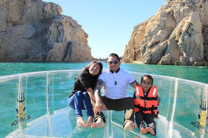 45 Minute Transparent Boat Ride to the Arch of Cabo San Lucas - The Experience at a Glance