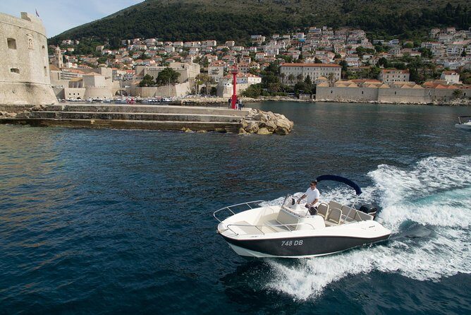 4h trip from Dubrovnik to the Elafiti islands with Quicksilver 675 boat - The Sum Up