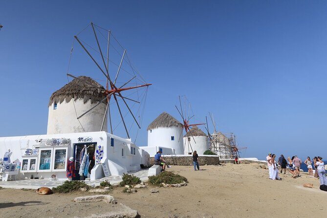 4Hours Mykonos Adventure Walk in Town & Minivan Countryside Tour - Key Points from the Mykonos Adventure Walk & Countryside Tour