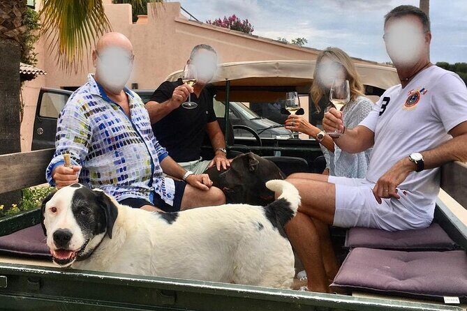 4x4 ride in a winery followed by a tasting - Key Points