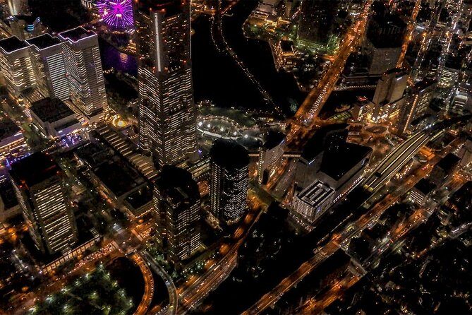 50 mins City lights HelicopterTour: Tokyo and Yokohama plan - The Sum Up