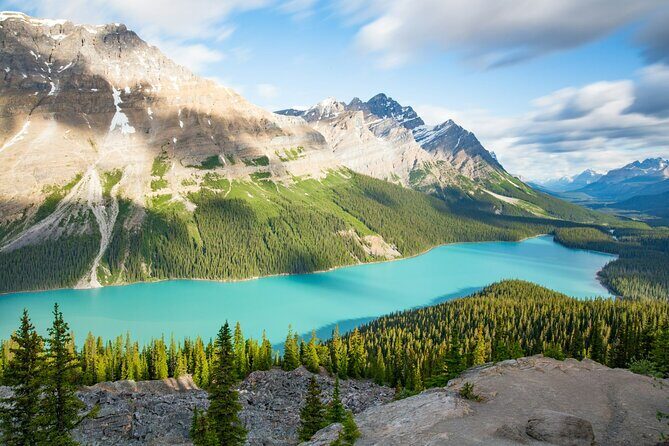 6 Day VIA rail from Vancouver to Jasper Banff Icefield Bus Tour - Day 4: Iconic Lakes and Natural Wonders