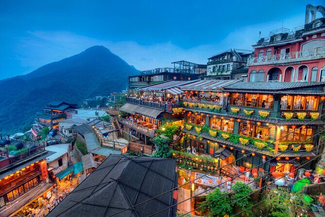 7-Hour Jiufen Night View, Shifen Waterfall & Raohe Market Tour - An Overview of the Tour Experience