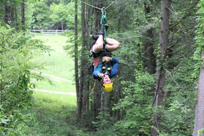 7 Line Waterfall Canopy Zipline Course - Key Points
