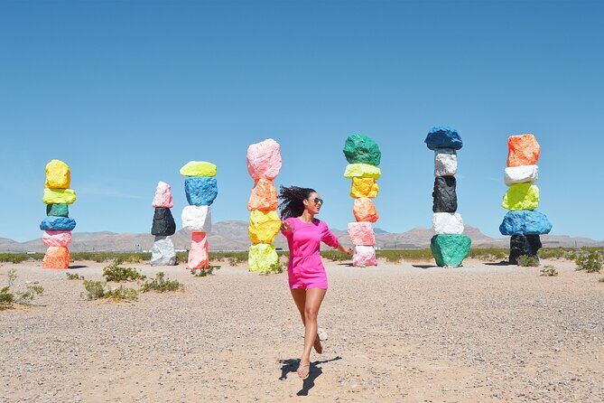 7 Magic Mountains Tour and Las Vegas sign on a Slingshot - Who Should Consider This Tour?
