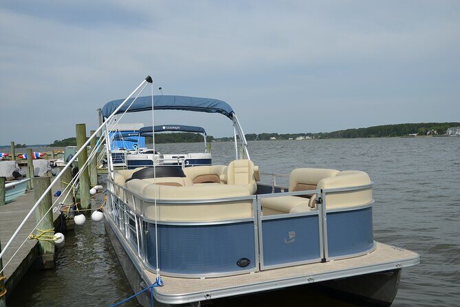 8-Hour Luxury Pontoon Boat Rental in Dewey Beach, DE - Key Points