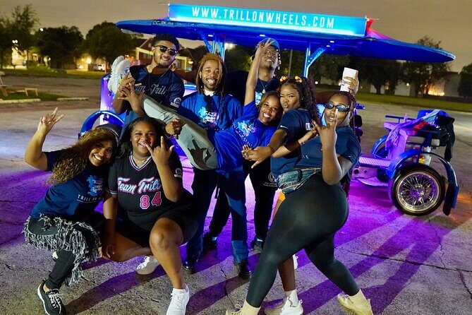90s R&B Party Bike Tour through Downtown Houston - FAQ