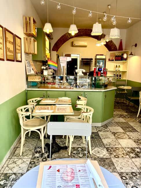 A Casa di Nonna  Vegan Pizza, Kombucha, and Organic Wine Tasting in Turin - The Sweet Ending and Souvenirs