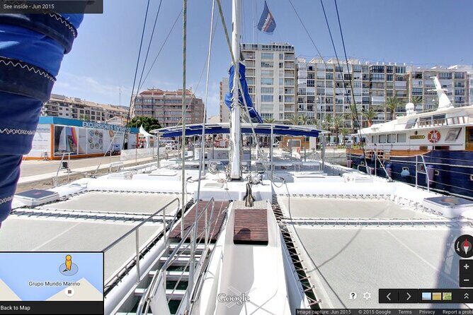 A day at sea from Dénia or Jávea with Barbecue aboard the Catamaran - The Sum Up