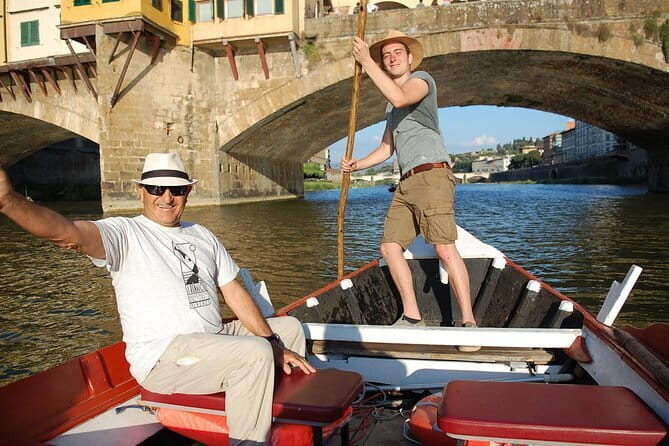 A guided floating tour of Florence with typical food and wine - Key Points