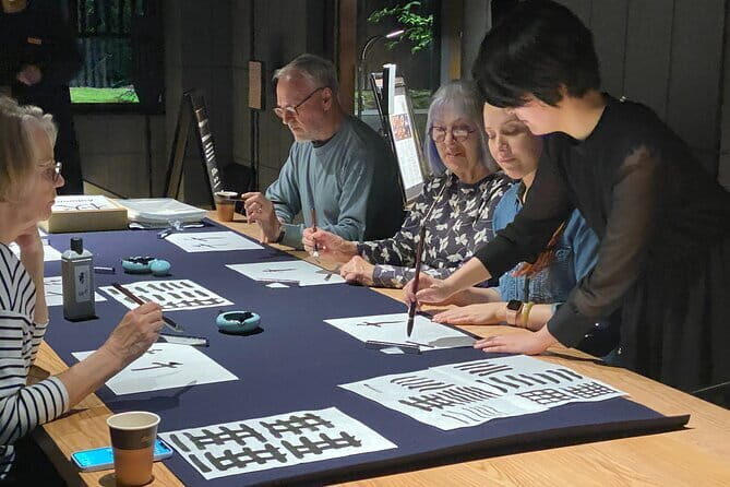 A Unique Calligraphy Experience in Kyoto. - Key Points