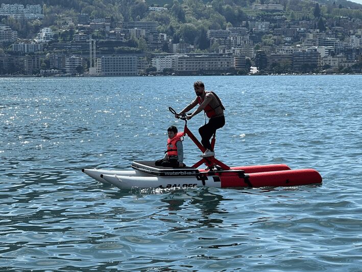 A Water Bike Adventure on Lake Lugano - The Experience from Different Perspectives