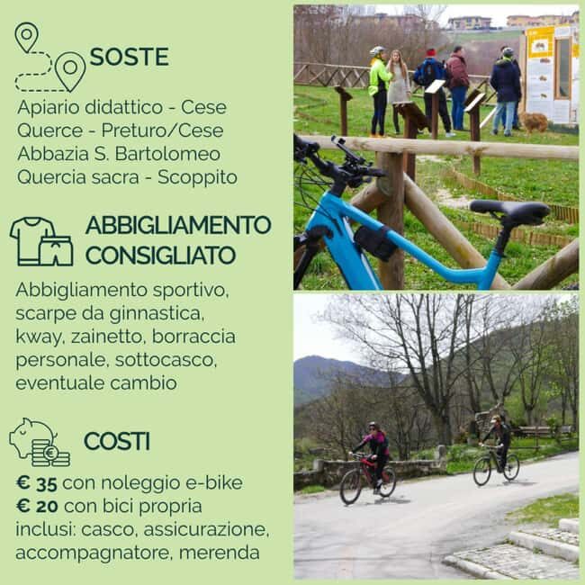 Abruzzo L'Aquila: e-bike tour in the shade of centuries-old oak trees - Exploring the Scenery and Itinerary