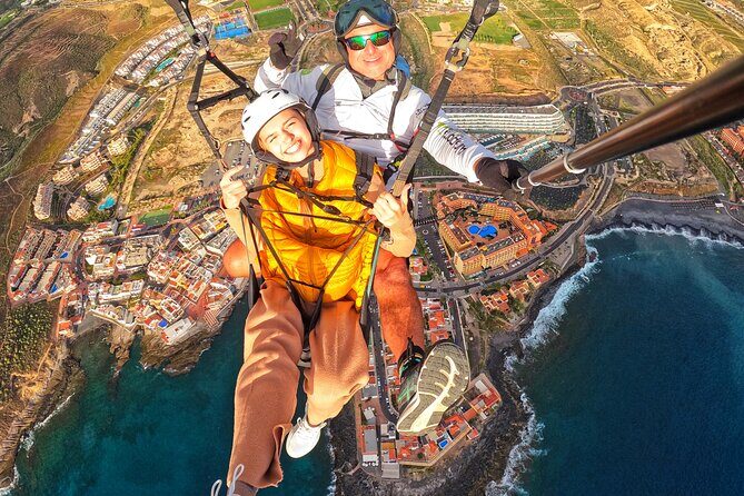 Acrobatic Paragliding Tandem Flight above south Tenerife - The Sum Up