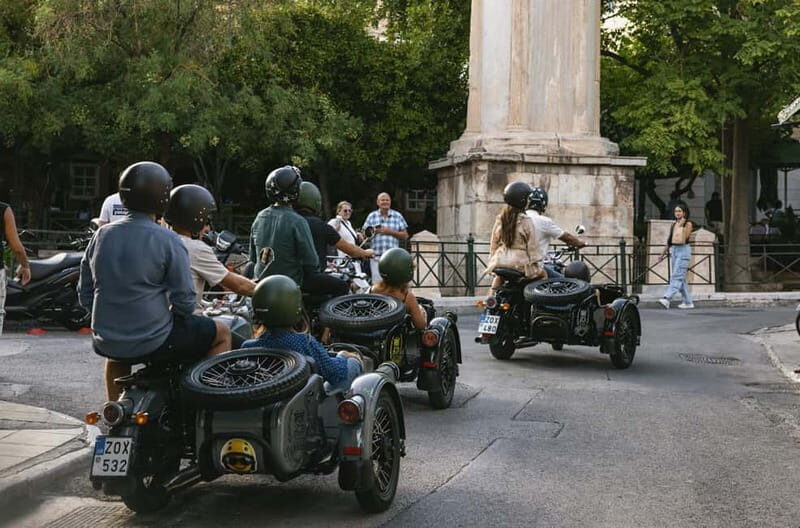 Acropolis of Athens: 60 Tour in a Vintage Motorcycle - An In-Depth Look at the Vintage Motorcycle Sidecar Tour