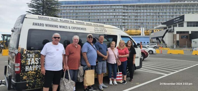 Adelaide Cruise Ship Private Tours - The Value of Flexibility in a Private Tour