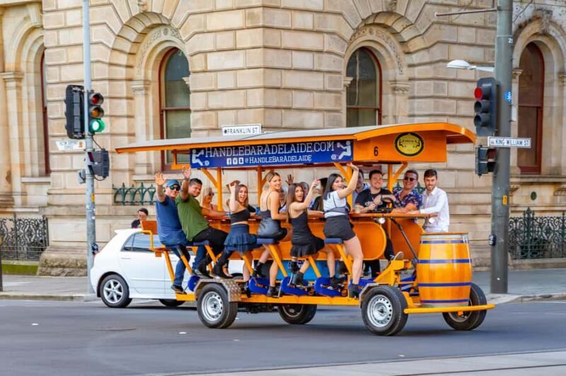 Adelaide: HandleBar Bike Tour with Pub Stops & Dinner Option - Key Points