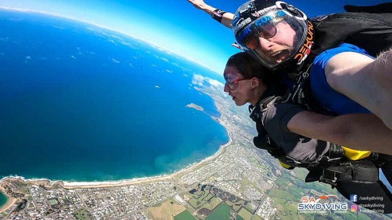 Adelaide: Tandem Skydiving Adventure over Goolwa - Key Points