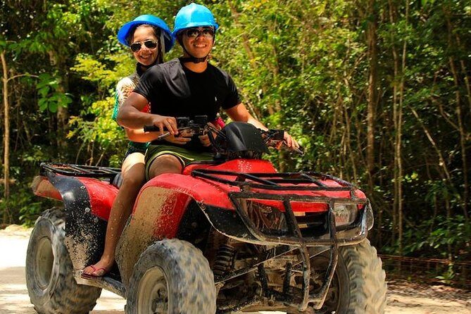 Adrenaline Combo 3 in 1 - ATV'S, (Shared), Ziplines & Cenote from Cancún - The Itinerary in Detail