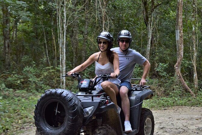 Adrenaline Combo 3 in 1 - ATV'S, (Shared), Ziplines & Cenote from Cancún - Who Will Love This Tour?