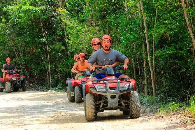 Adrenaline Combo 3 in 1 - ATV'S, (Shared), Ziplines & Cenote from Cancún - The Sum Up