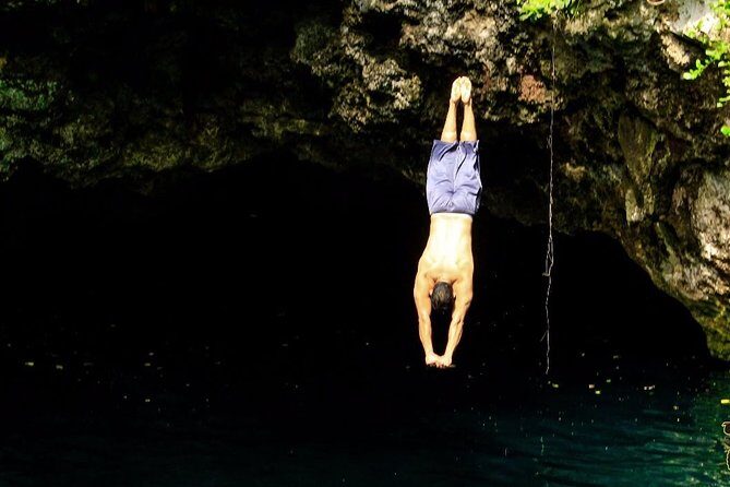 Adrenaline day driving ATVs doing Ziplines and swimming in a Cenote from Cancun - The Sum Up