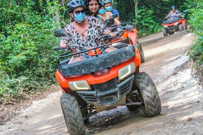 Adrenaline tour: Drive an ATV do Ziplines and Swim at a Cenote from Cancun - The Sum Up