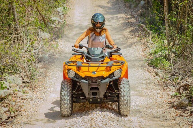Adrenaline Tour with ATV, Zipline, and Cenote from Cancun - Key Points