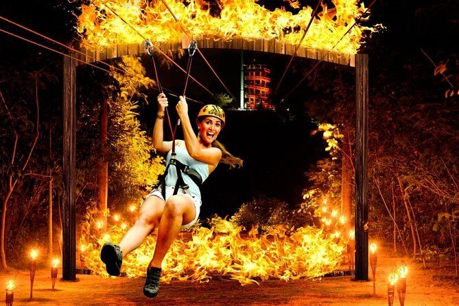 Adrenaline Xplor Fuego Tour Test your Endurance only from Cancun - The Experience in Detail