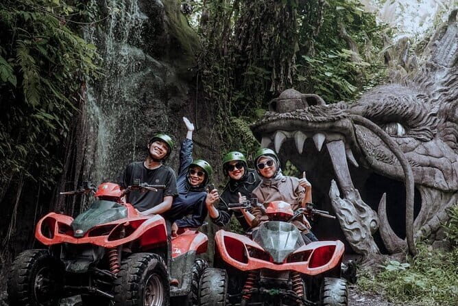 Adventure Amazing ATV Quad Bike with Waterfall include Lunch - Key Points