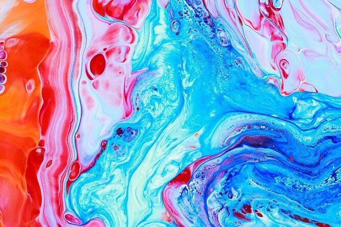 Adventures in Abstract Paint Pouring - The Materials and Setting