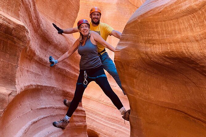 Adventurous Canyoneering Slot Canyon (Small Group) - FAQs