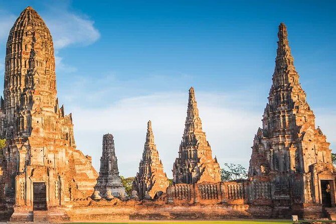 Afternoon Ayutthaya heritage site & River Boat Ride at Sunset - Visiting Wat Chaiwatthanaram and Sunset Views
